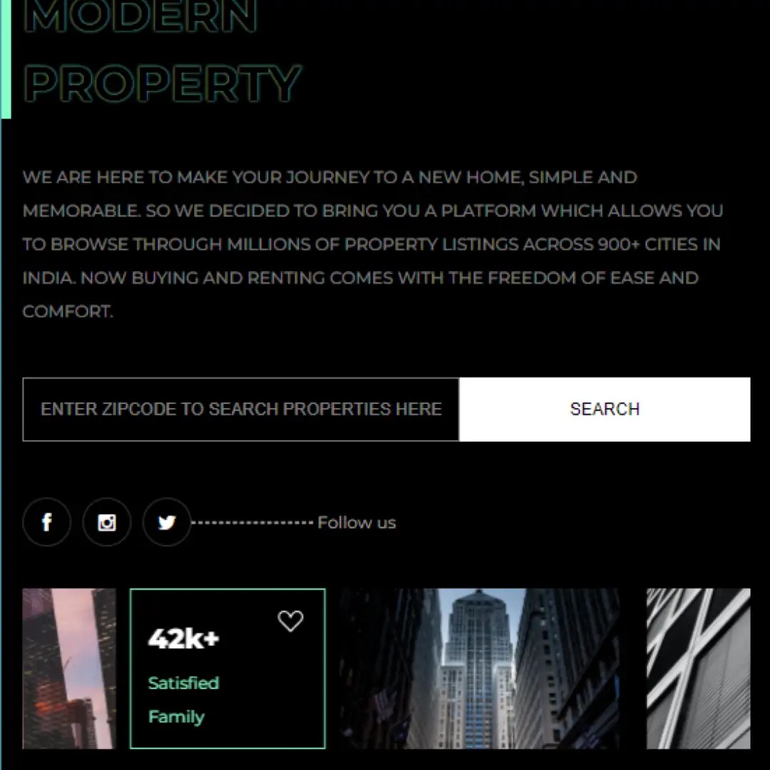 Create a Stunning Real Estate Landing Page HTML, CSS, JavaScript Guide